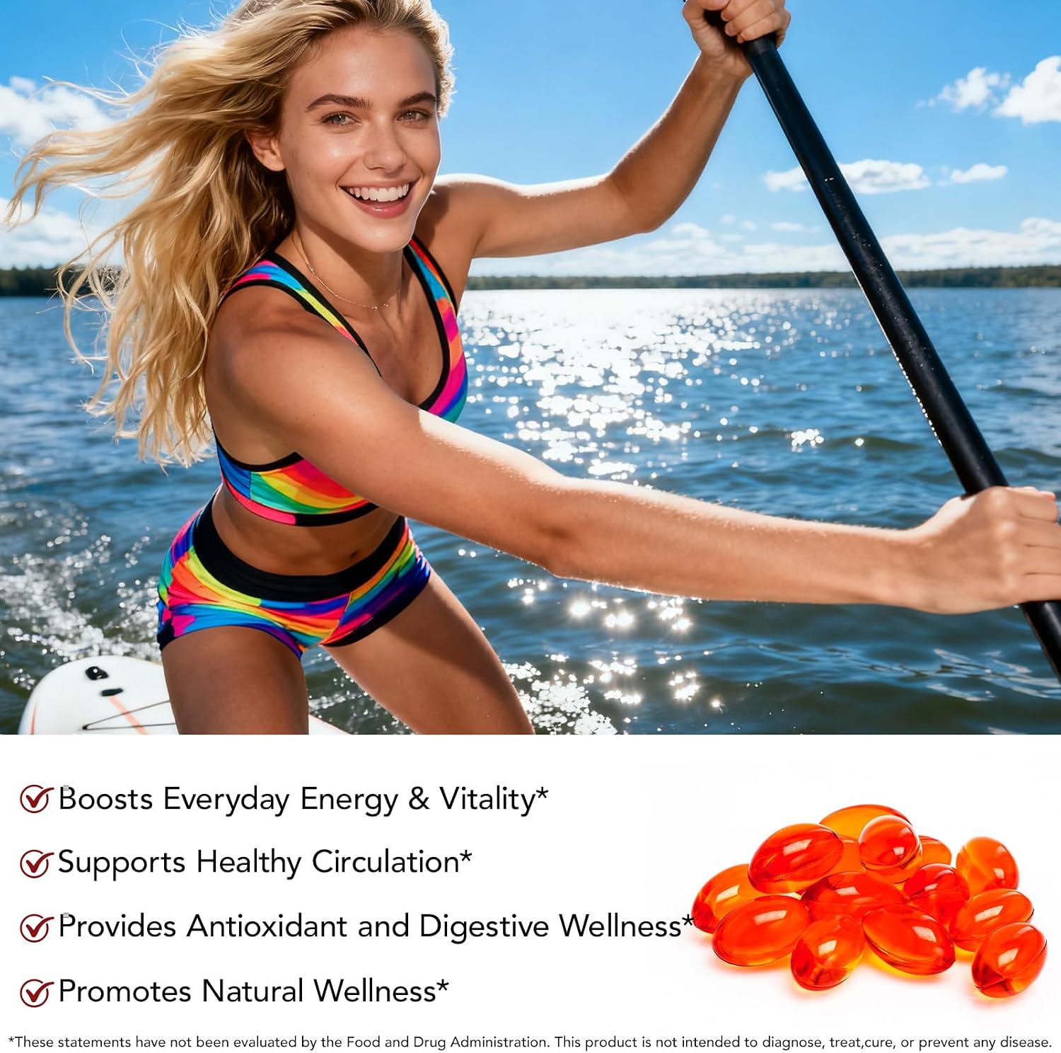 Cayenne Pepper SoftGels – Circulation, Energy & Vitality Support